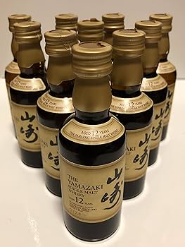 山崎ウイスキー ミニボトル 12本セット Amazon.co.jp: サントリー 山崎 12年 50ml 10本セット